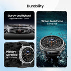Samsung Galaxy Watch8 Classic (46mm LTE, Black) with 3nm Processor