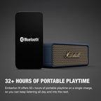 Marshall Emberton III Compact Portable Bluetooth Speaker - Midnight Blue