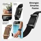 Pebble Qore 2 Smart Band Heart Rate | Black