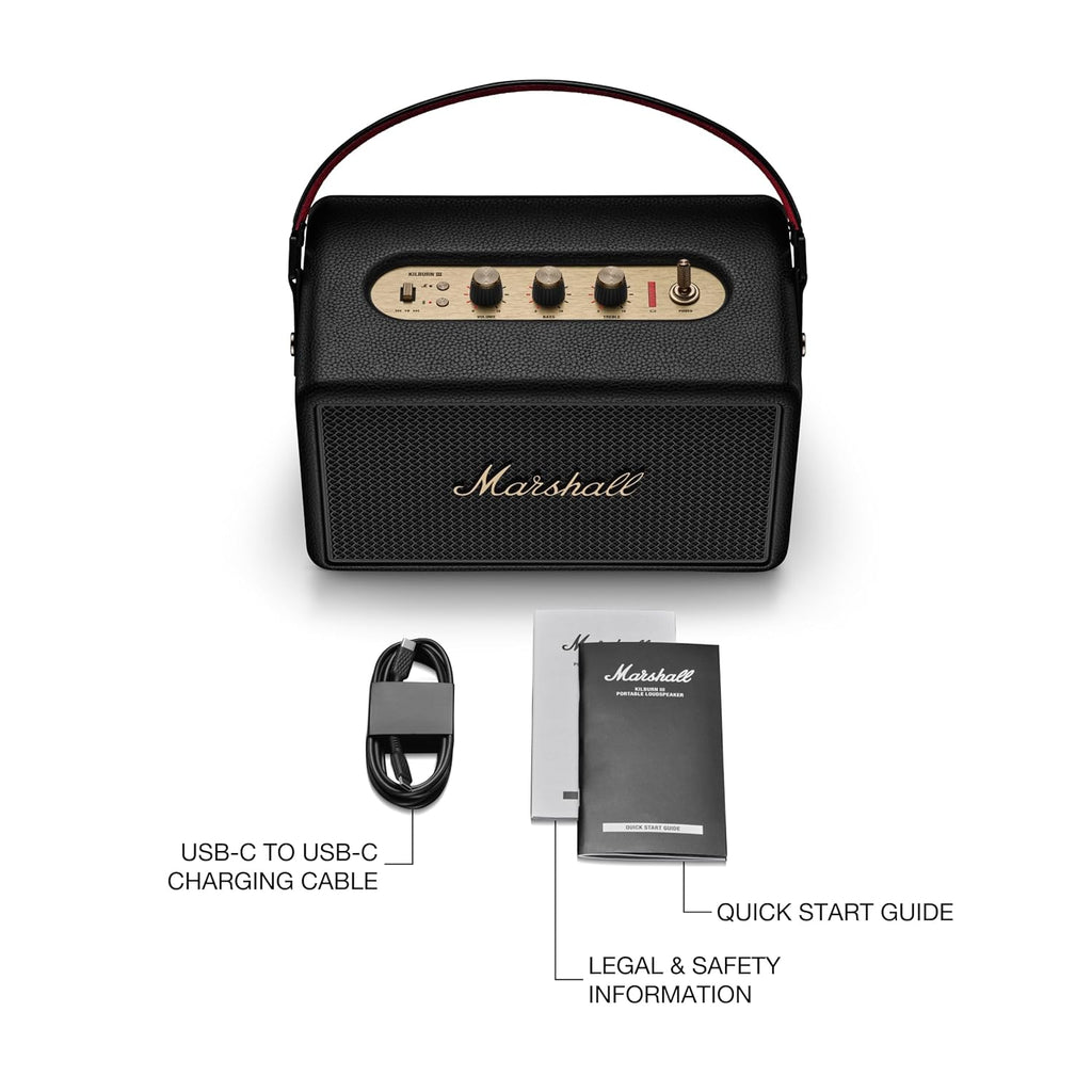 Marshall Kilburn III Portable Bluetooth Speaker