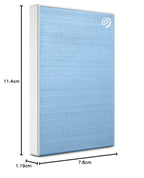 Seagate One Touch 1TB External HDD with Password Protection