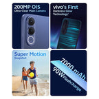 vivo V70 FE 5G (Monsoon Blue, 8GB RAM, 256GB Storage)