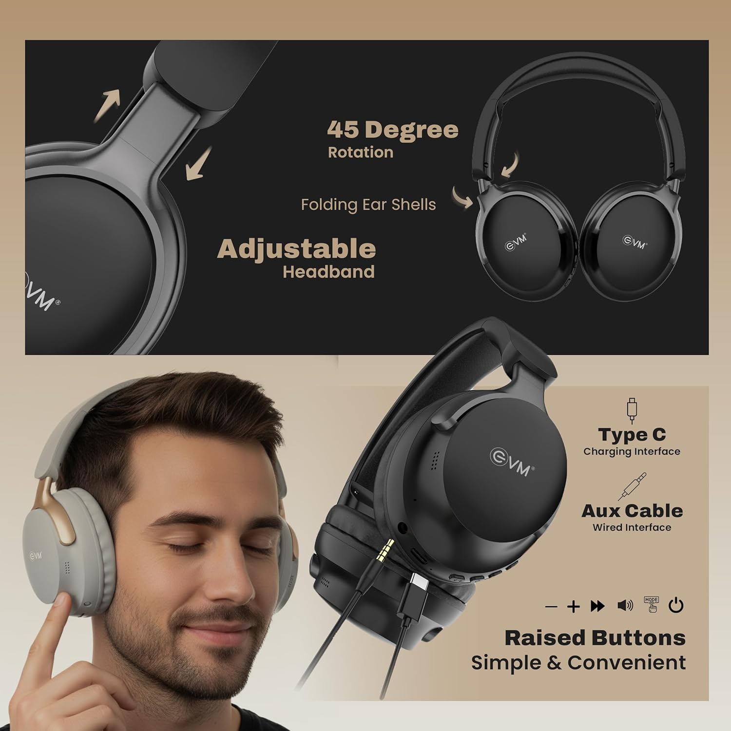 EVM EnSonic Wireless Headphone