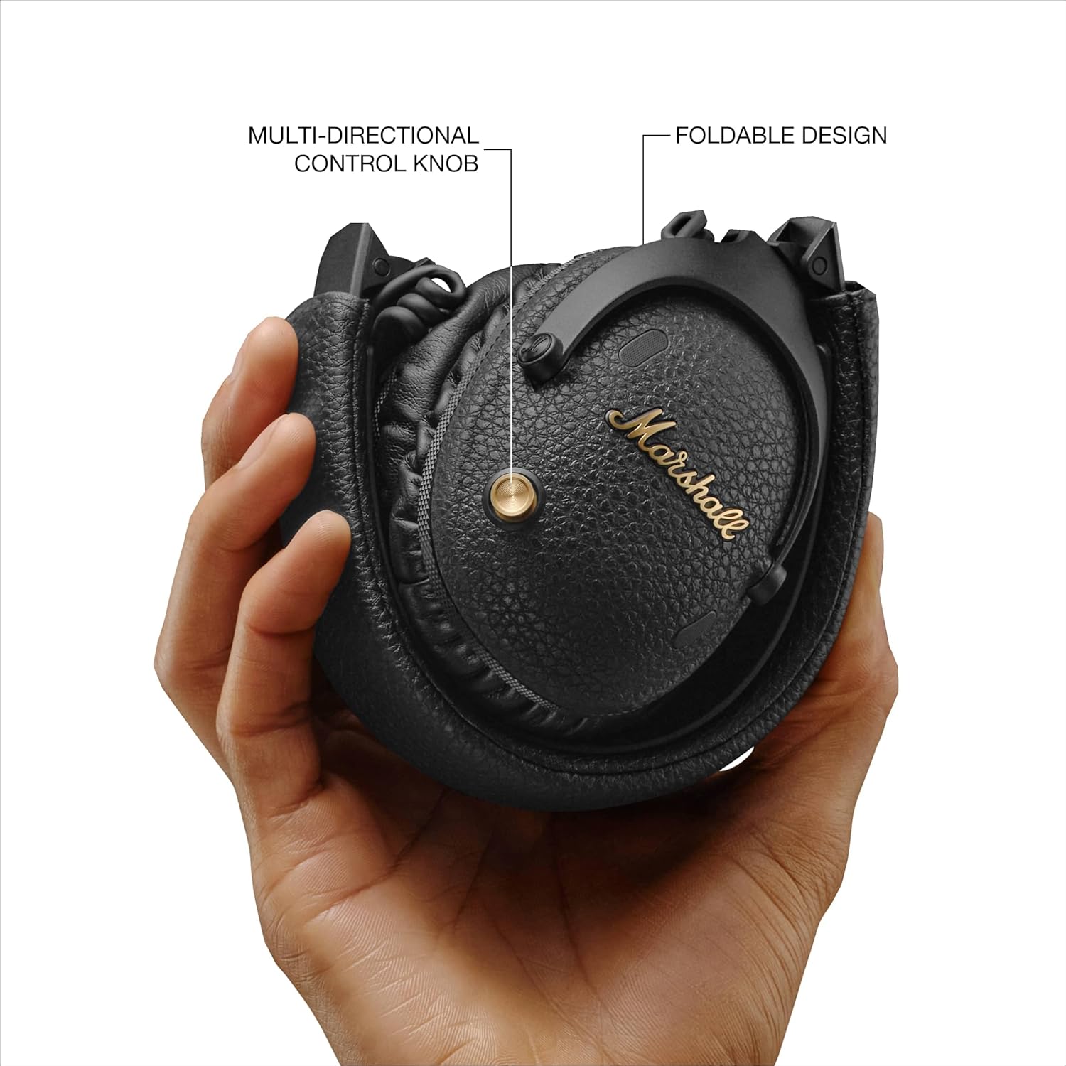 Marshall Monitor III Active Noise Canceling Over Ear Bluetooth Headphones -Black