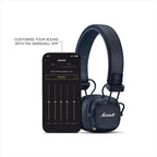 Marshall Major V Wireless On Ear Headphones - Midnight Blue