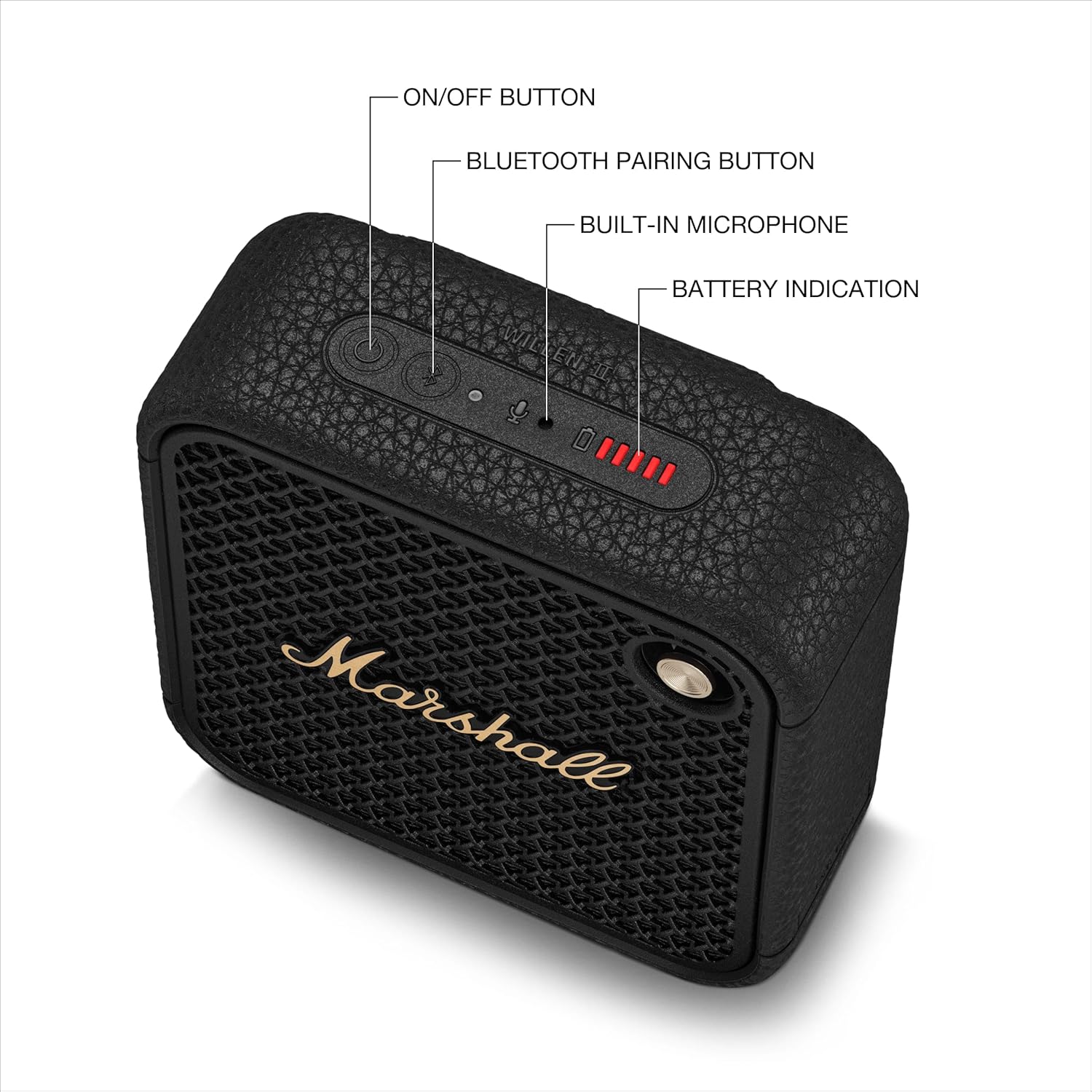 Marshall Willen II Portable Bluetooth Speaker (Cream)