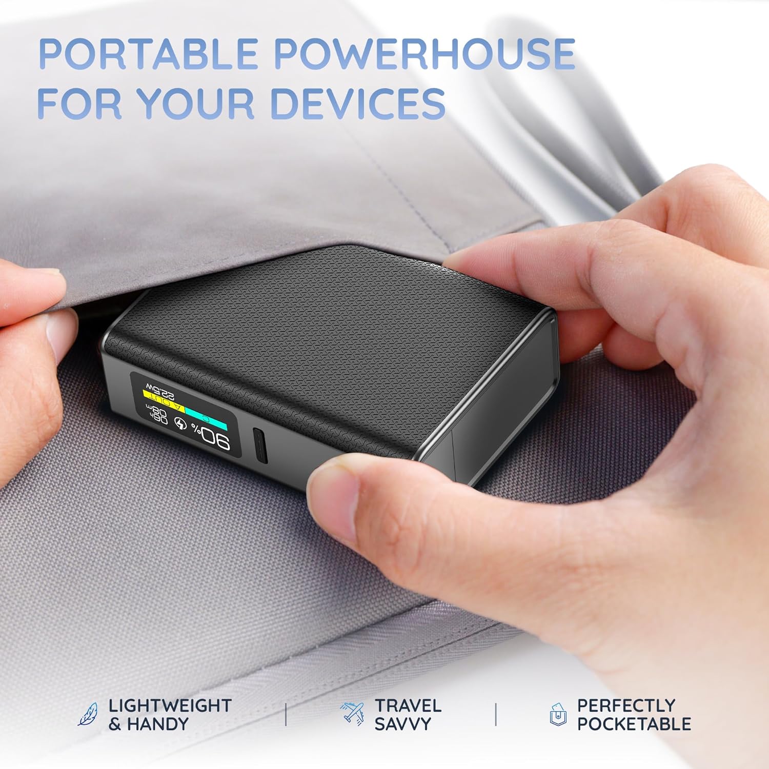 Pebble Rapid Qube 10000mAh Power Bank