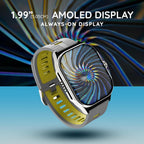 Pebble Alive 1.99" (5.05 cm) Amoled Display