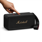 Marshall Middleton II Bluetooth Portable Bluetooth Speaker | Black and Brass