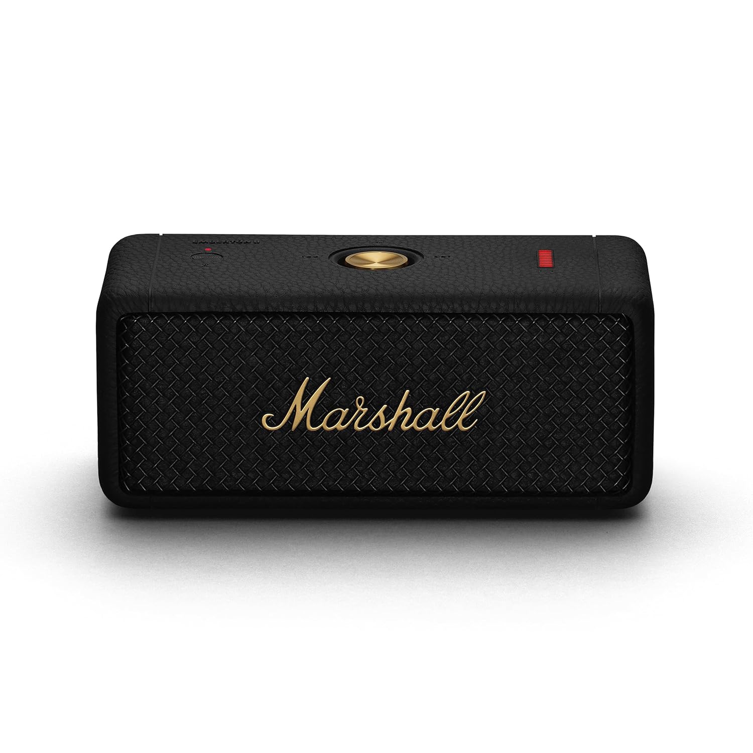 Marshall Emberton II Wireless Bluetooth Portable Outdoor Speaker (Black & Brass)