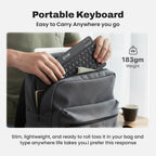 EVM EnEdge 9.7" Ultra-Slim Bluetooth Keyboard with Type-C Rechargeable Battery