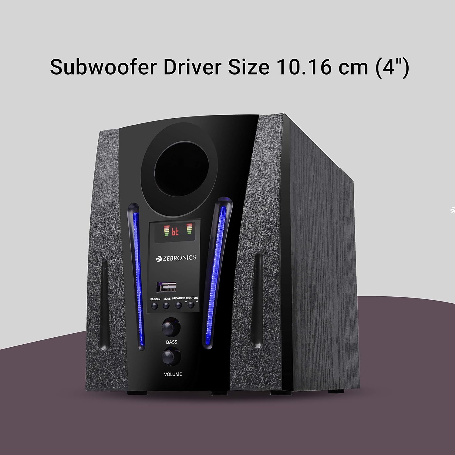 Zebronics ZEB-BT2150RUF Wireless Bluetooth Multimedia Speaker