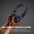 Marshall Major V Wireless On Ear Headphones - Midnight Blue
