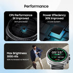 Samsung Galaxy Watch8 Classic (46mm LTE, Black) with 3nm Processor