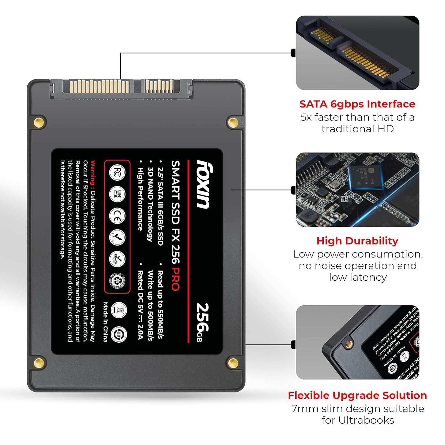 Foxin 256 GB PRO SSD