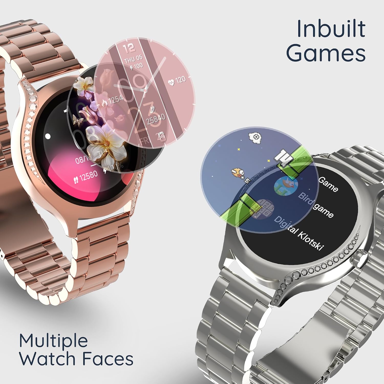 Pebble Ritz 1.19" (3.02 cm) HD Display