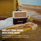 Marshall Middleton Portable Bluetooth Speaker - Black & Brass