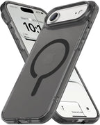 Vaku Luxos® Glassy Magpro Smokey Transparent TPU Case for iPhone 17 Air - Smokey Grey