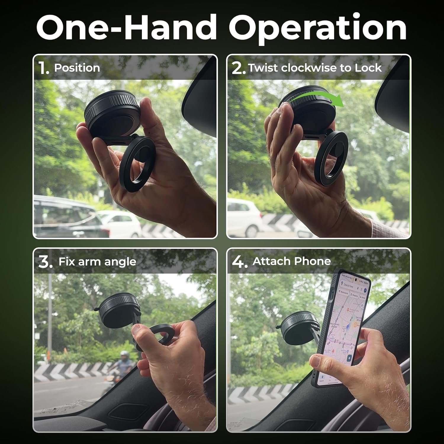 UltraProlink Car mobile holder for dashboard