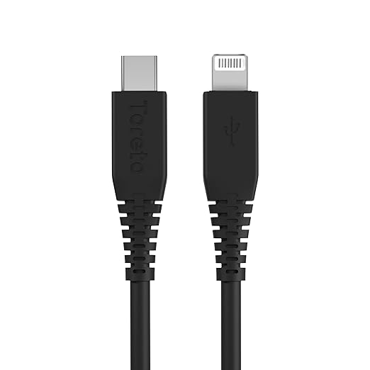 Toreto TOR-868 Type-C to iOS Cable – Fast Charging & Data Sync Cable
