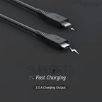 Toreto TOR-868 Type-C to iOS Cable – Fast Charging & Data Sync Cable