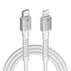 Portronics Konnect X 27W Type-C to Lightning Cable 2M – Fast Charging & Data Sync Cable