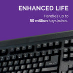 TVS ELECTRONICS Gold Prime Mechanical Wired Keyboard