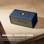 Marshall Emberton III Compact Portable Bluetooth Speaker - Midnight Blue