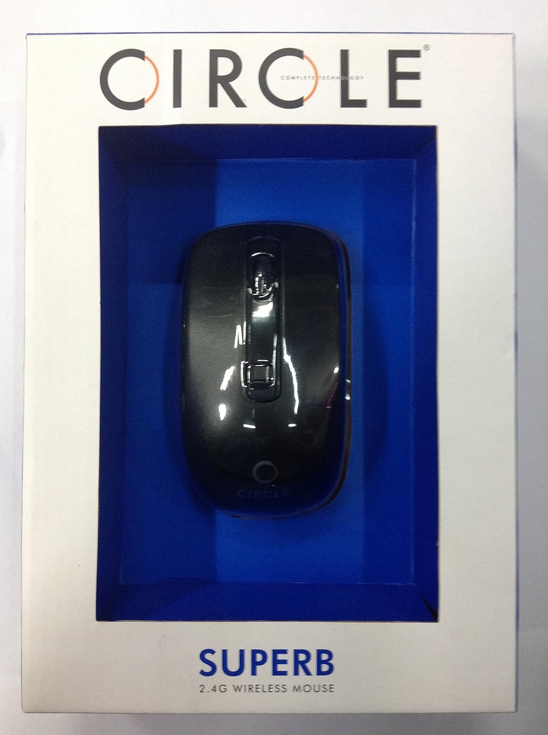 CIRCLE Superb 2.4 Wireless Mouse (Black)