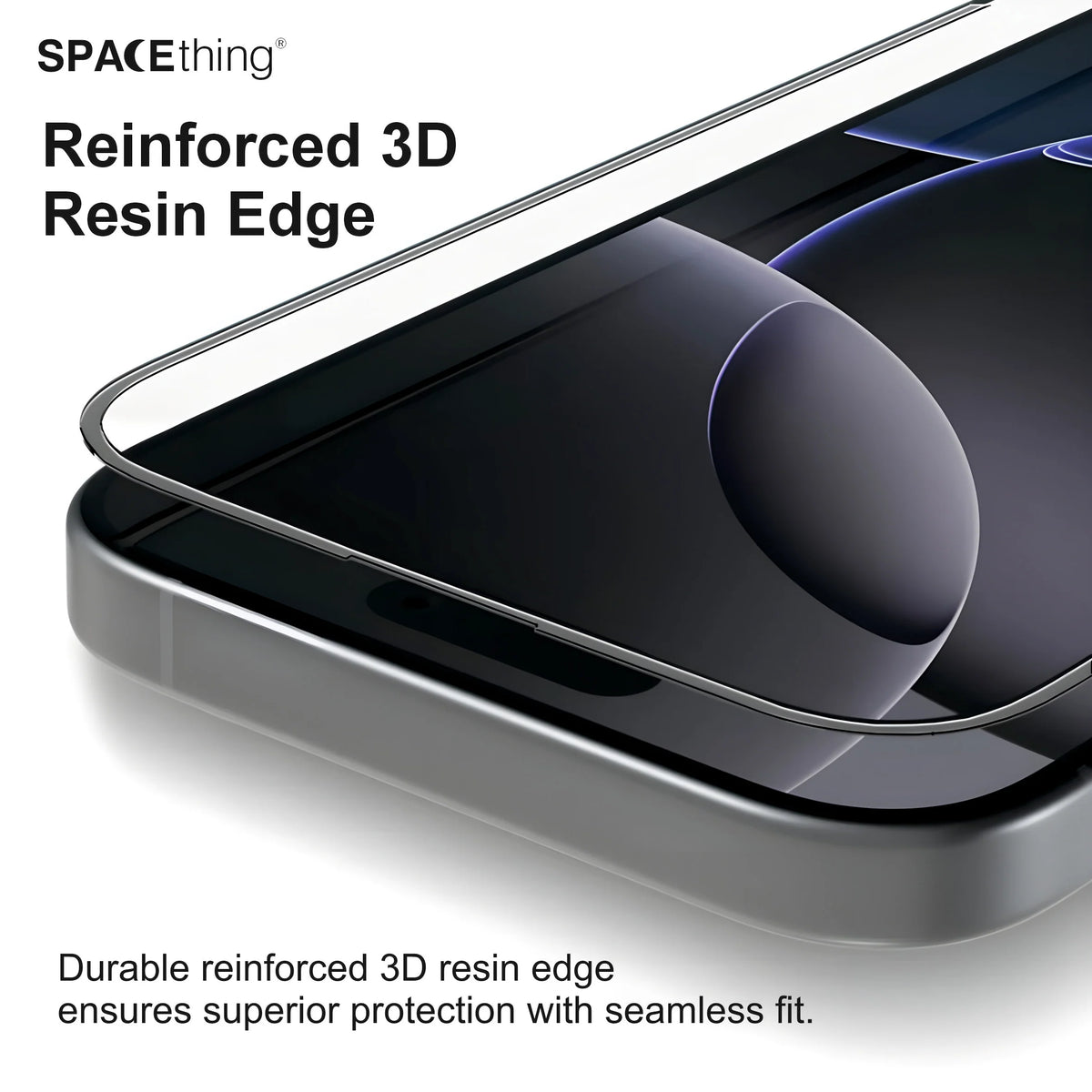 SPACEthing Full Clear Tempered Glass Screen Protector for Samsung Galaxy S26 Series