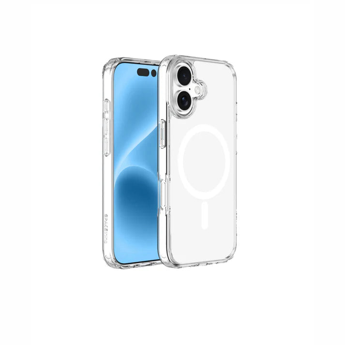 Spacething Minimal MagSafe Case for iPhone 17 - Clear