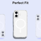 Spacething Minimal MagSafe Case for iPhone 17 - Clear