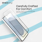 SPACEthing Full Clear Tempered Glass Screen Protector for Samsung Galaxy S25 Ultra