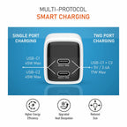 Muvtech Air Cube PD 45W GaN Wall Charger White