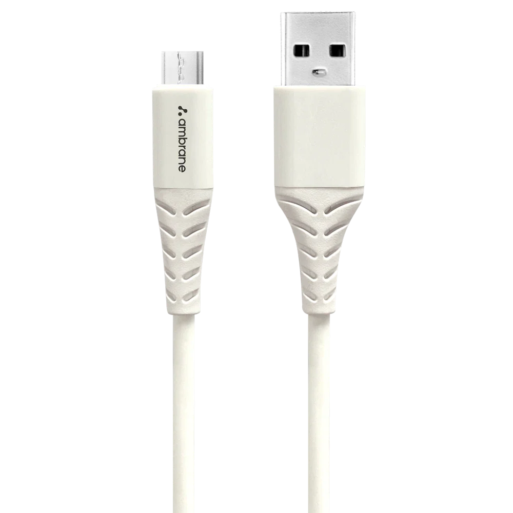 Ambrane ACM-11 Micro USB Cable – Fast Charging & Data Sync Cable