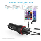 Anker PowerDrive 2 Car Charger B2310H11 with Micro USB Cable – Dual USB Fast Charging