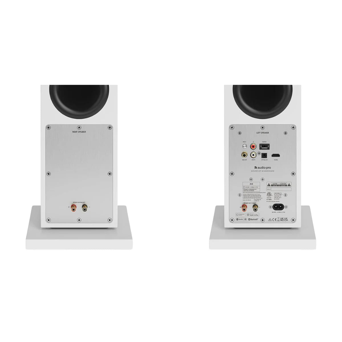 Audio Pro A38 Wireless & WiFi Floor Standing Speakers