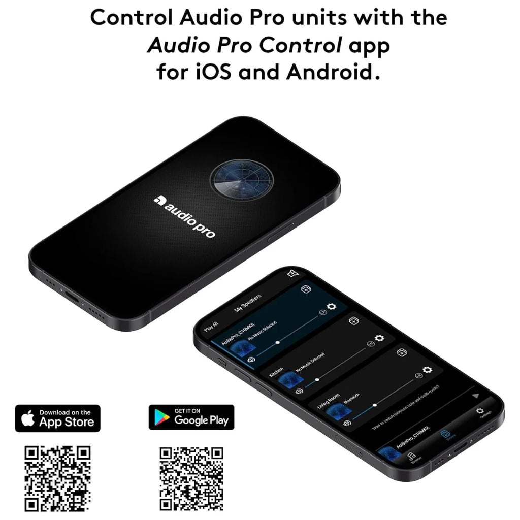 Audio Pro DRUMFIRE MKII Multi-Room Wireless & WiFi Speaker