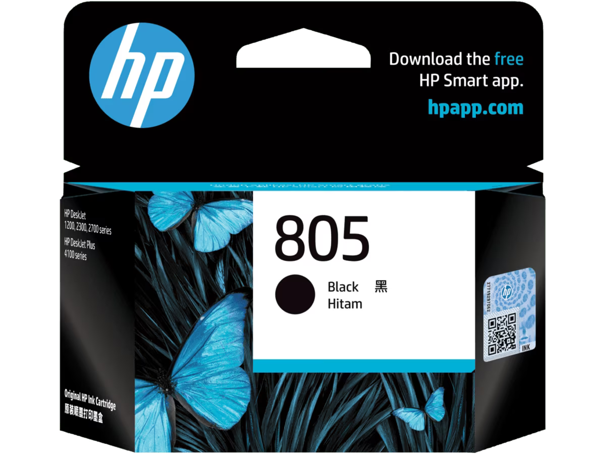 HP 805 Black Original Ink Cartridge