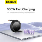 Baseus Free2Draw Mini USB-C to USB-C Cable – Fast Charging & Data Sync Cable