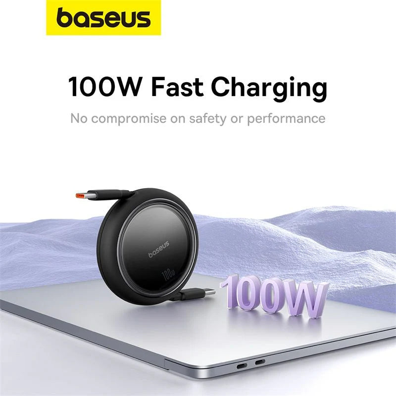 Baseus Free2Draw Mini USB-C to USB-C Cable – Fast Charging & Data Sync Cable
