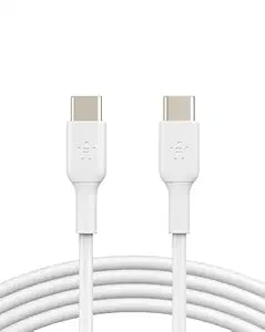 Belkin USB-C to USB-C Cable – Fast Charging & Data Sync Cable