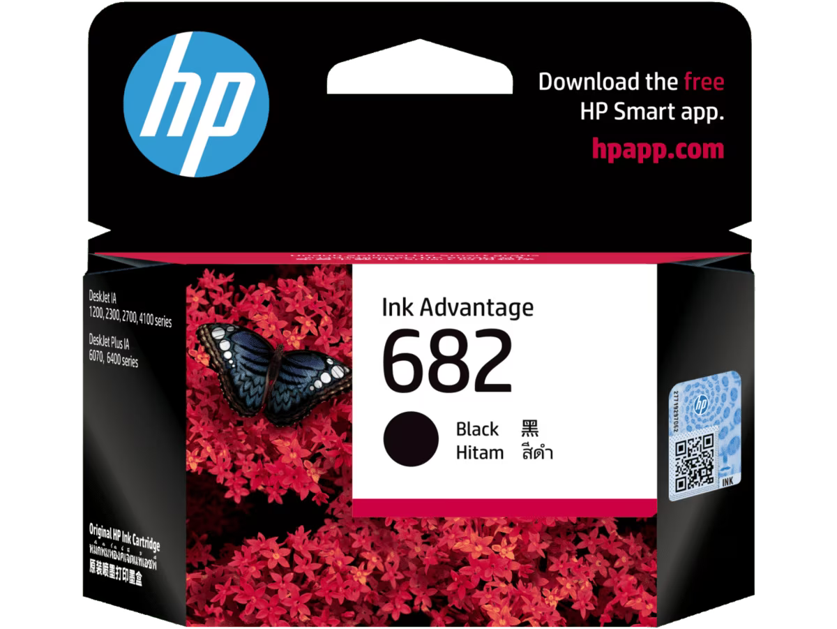 HP 682 Black Original Ink Cartridge