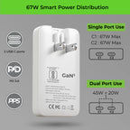 UltraProlink Boost Blade 67 Type-C Charger – Ultra Slim 67W GaN Travel Adapter