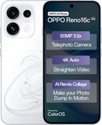 OPPO Reno16 C 5G 8GB RAM + 128GB White