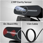 iBall PHOCUS 18A Full HD Webcam (iB2020)