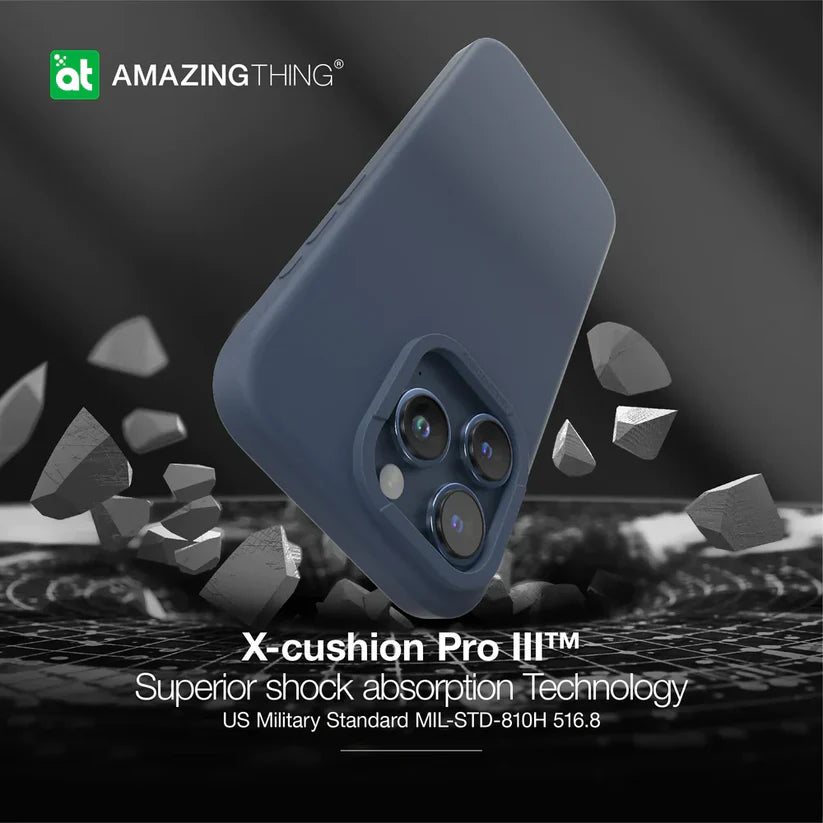 AMAZINGthing iPhone 15 Pro Max Mobile Case– Blue