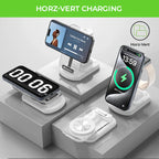UltraProlink Vylis Crystal – 20W MagSafe 3-in-1 Wireless Charger