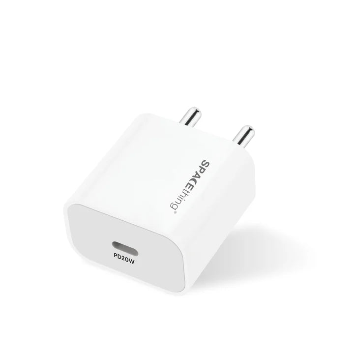 SpaceThing Cube Mini 20W USB-C PD Wall Charger