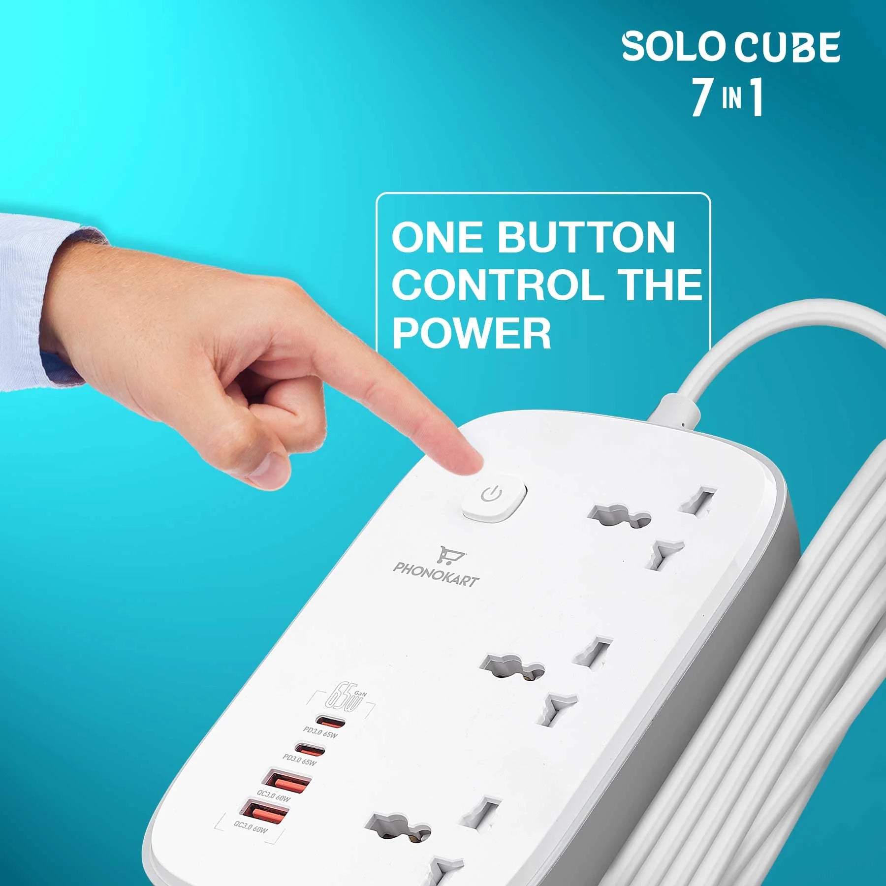 Phonokart Solo Cube 7-in-1 Charging Station